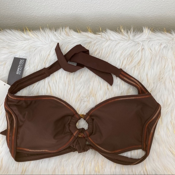 NWT Kenneth Cole Reaction Bikini Top | Size L - Picture 1 of 5